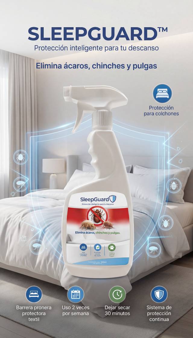 😣 Picaduras al dormir? Protege tu cama🔥 Elimina pulgas acaros y chinches del colchón
