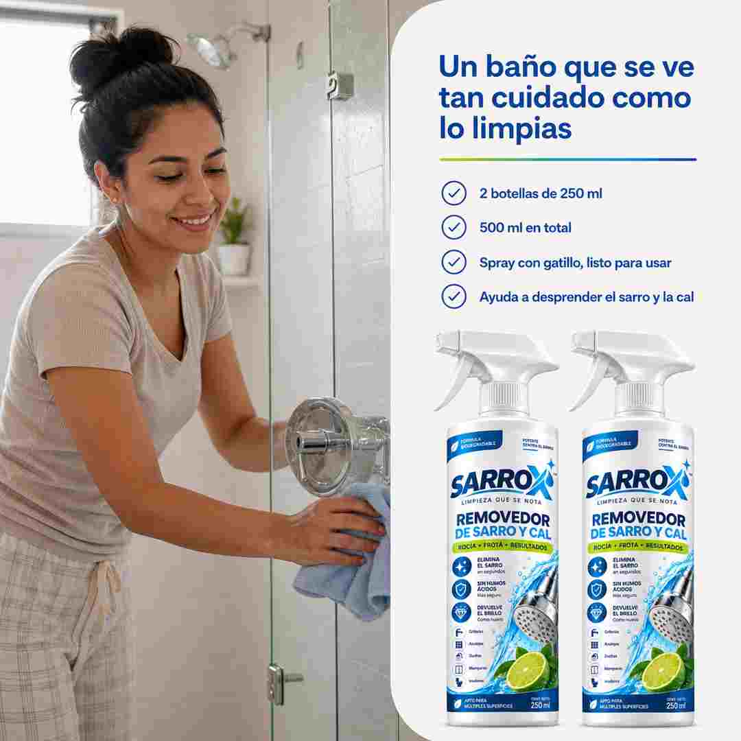 SARROX - Removedor de Sarro y Cal - Pague 1 Lleva 2