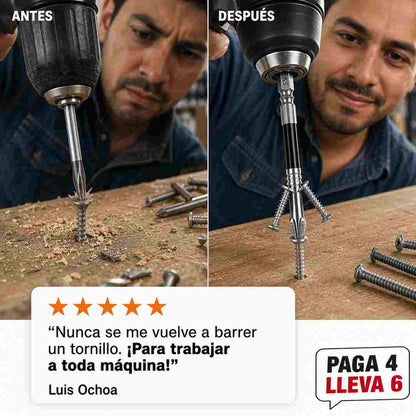 Puntas Imantes — Juego de Puntas Magnéticas Anti-Barrido (PAGA 4 LLEVA 6)