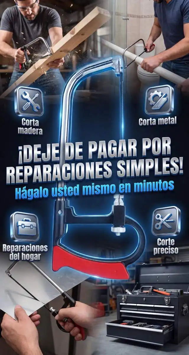 Sierra Multifuncional – Deja de pagar por arreglos simples