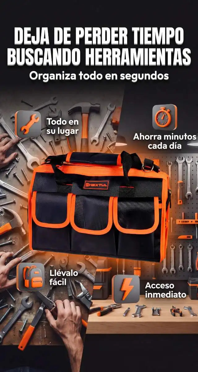 Deja de perder tiempo buscando herramientas