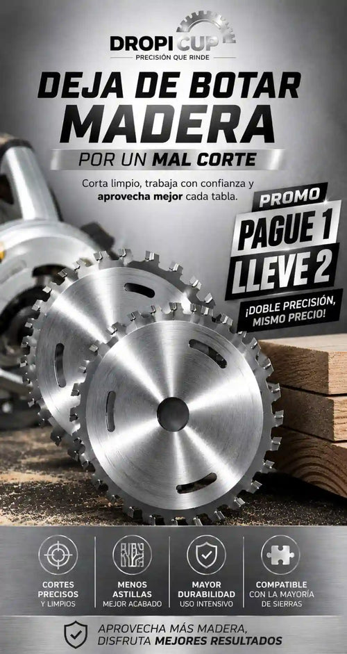 Disco Sierra Circular de Precisión | Cortes Limpios y Menos Desperdicio