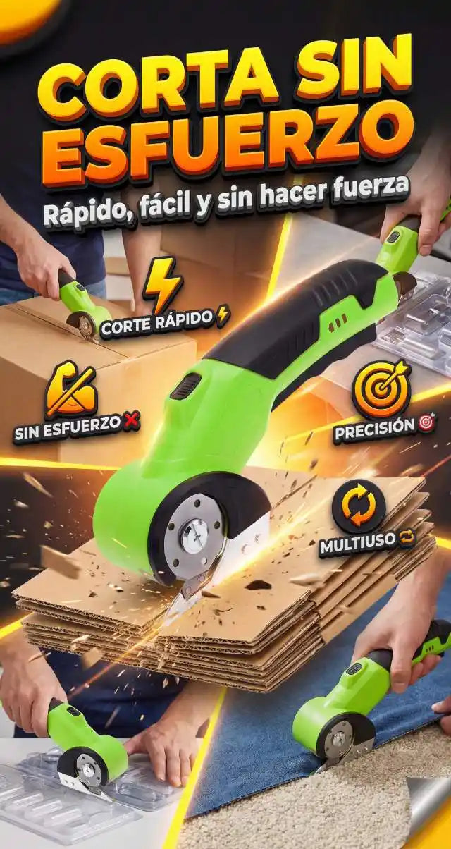 Corta Rápido y Sin Hacer Fuerza – Cortadora Inalámbrica