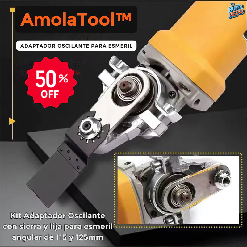 AmolaTool™ Adaptador Oscilante Para Esmeril 🔥HOY 30% DCTO🔥