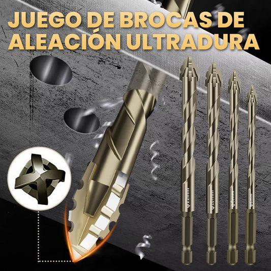 🔥Oferta Caliente pague 5 LLEVA 8🔥Brocas Excéntricas Serradas DOBLE Flauta y Alta Resistencia