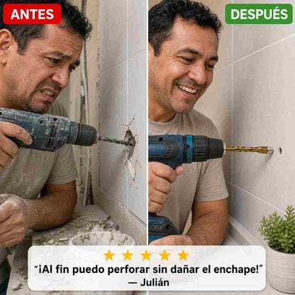 XCENTRYC 4 Puntas — Kit de 8 Brocas Multiusos