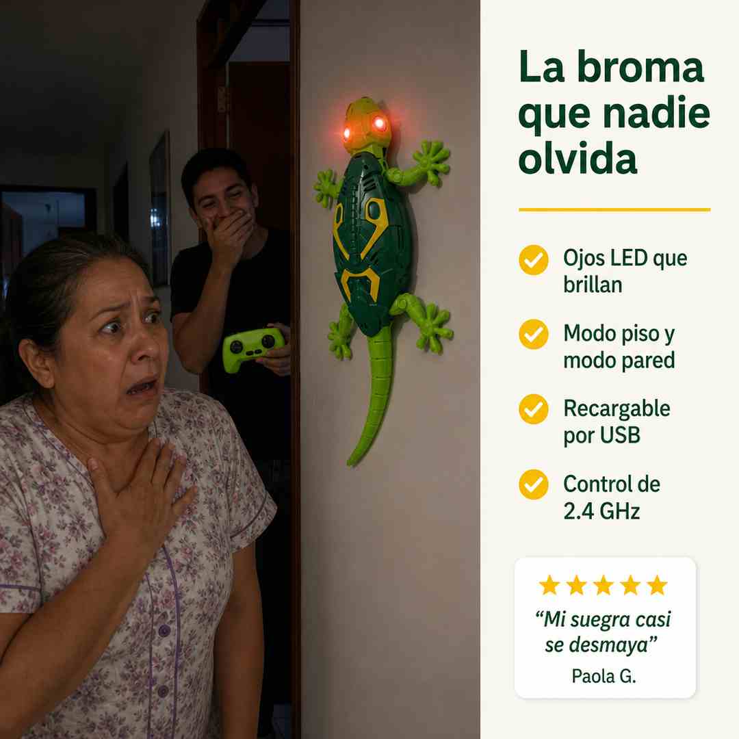 GekkoPlay - Lagartija Trepa Paredes