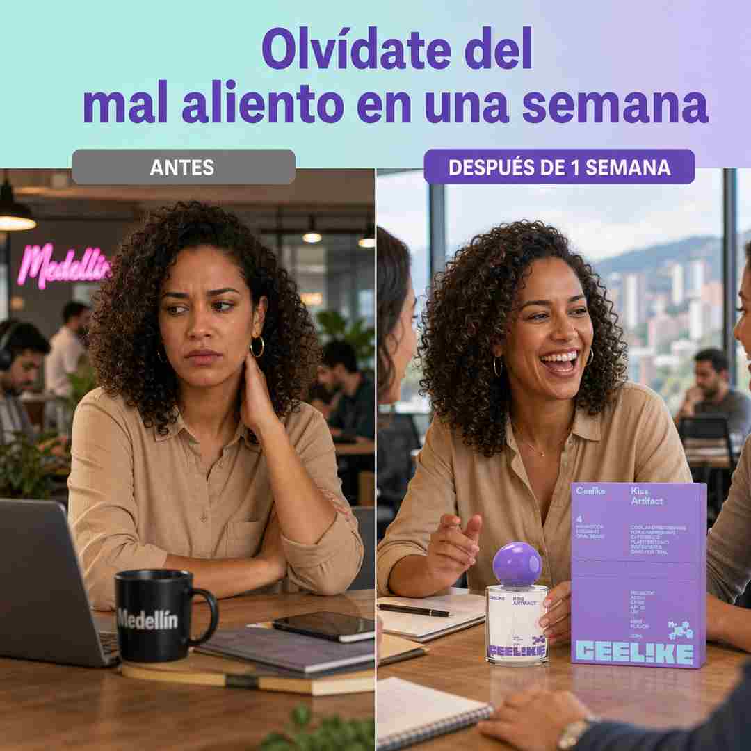 CEELIKE Kiss Artifact - Spray Bucal Probiotico Sin Alcohol - Oferta de Lanzamiento