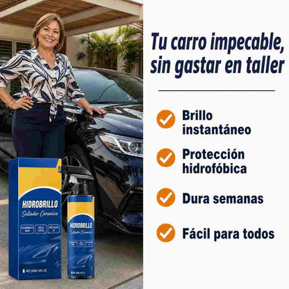 Hidrobrillo - Sellador Cerámico para Carro - Brillo en Minutos